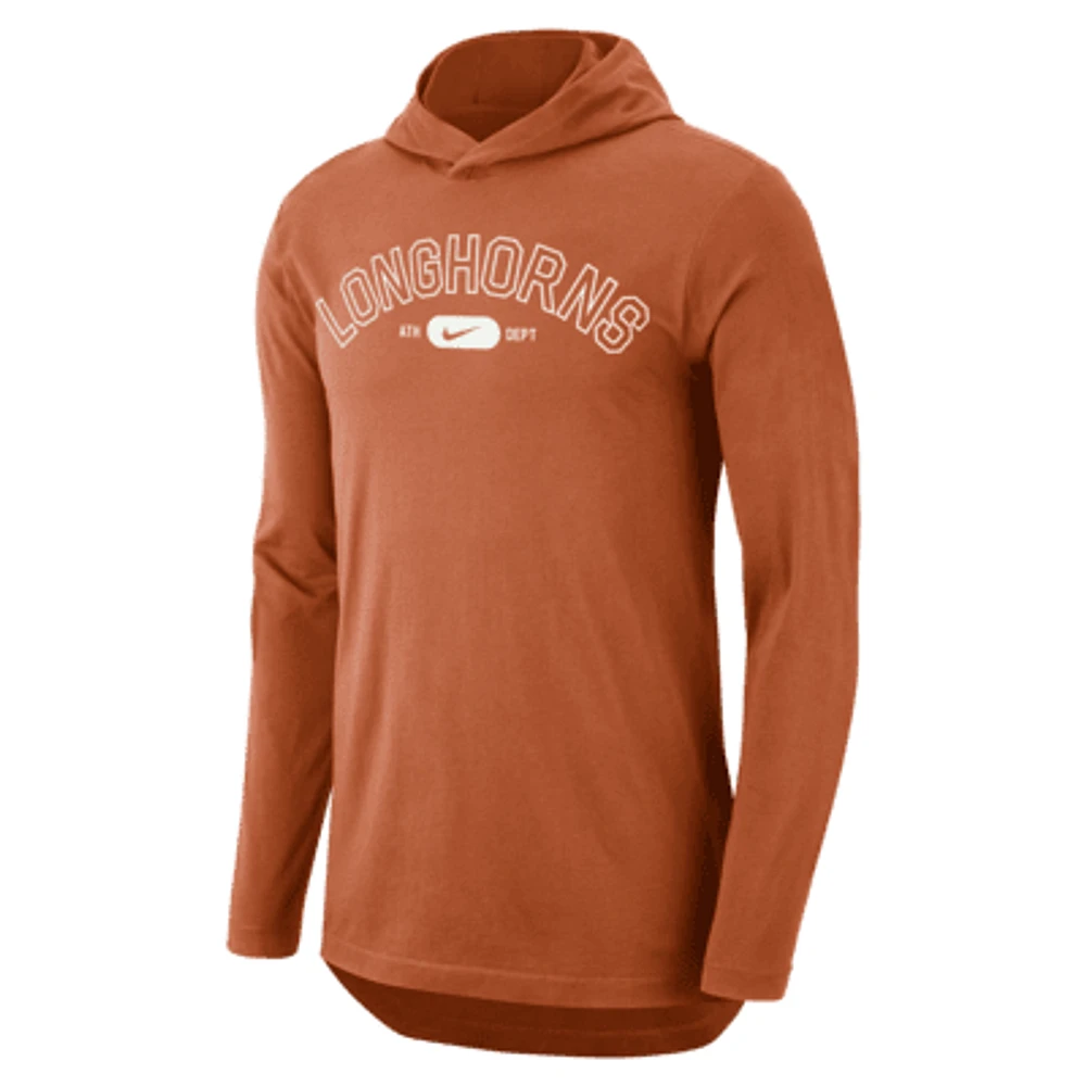 Texas Men's Nike Dri-FIT College Hooded T-Shirt. Nike.com