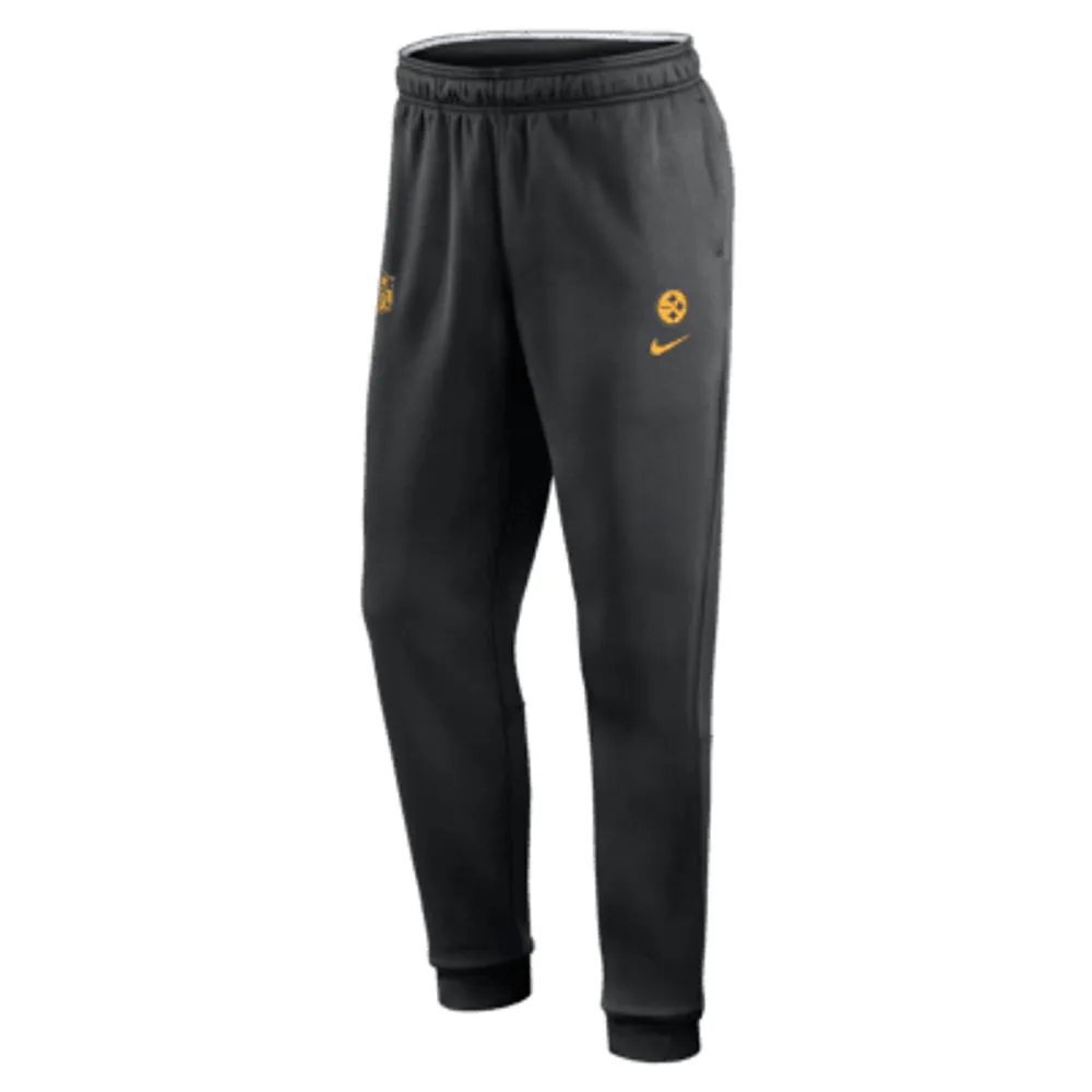 NIKE PITTSBURGH STEELERS MEN'S DRI-FIT ON FIELD NFL BLACK