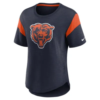 Nike Fashion Prime Logo (NFL Chicago Bears) Women's T-Shirt. Nike.com