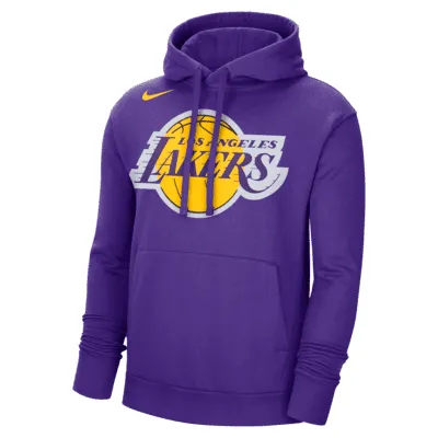 Los Angeles Lakers Men's Nike NBA Fleece Pullover Hoodie. Nike.com