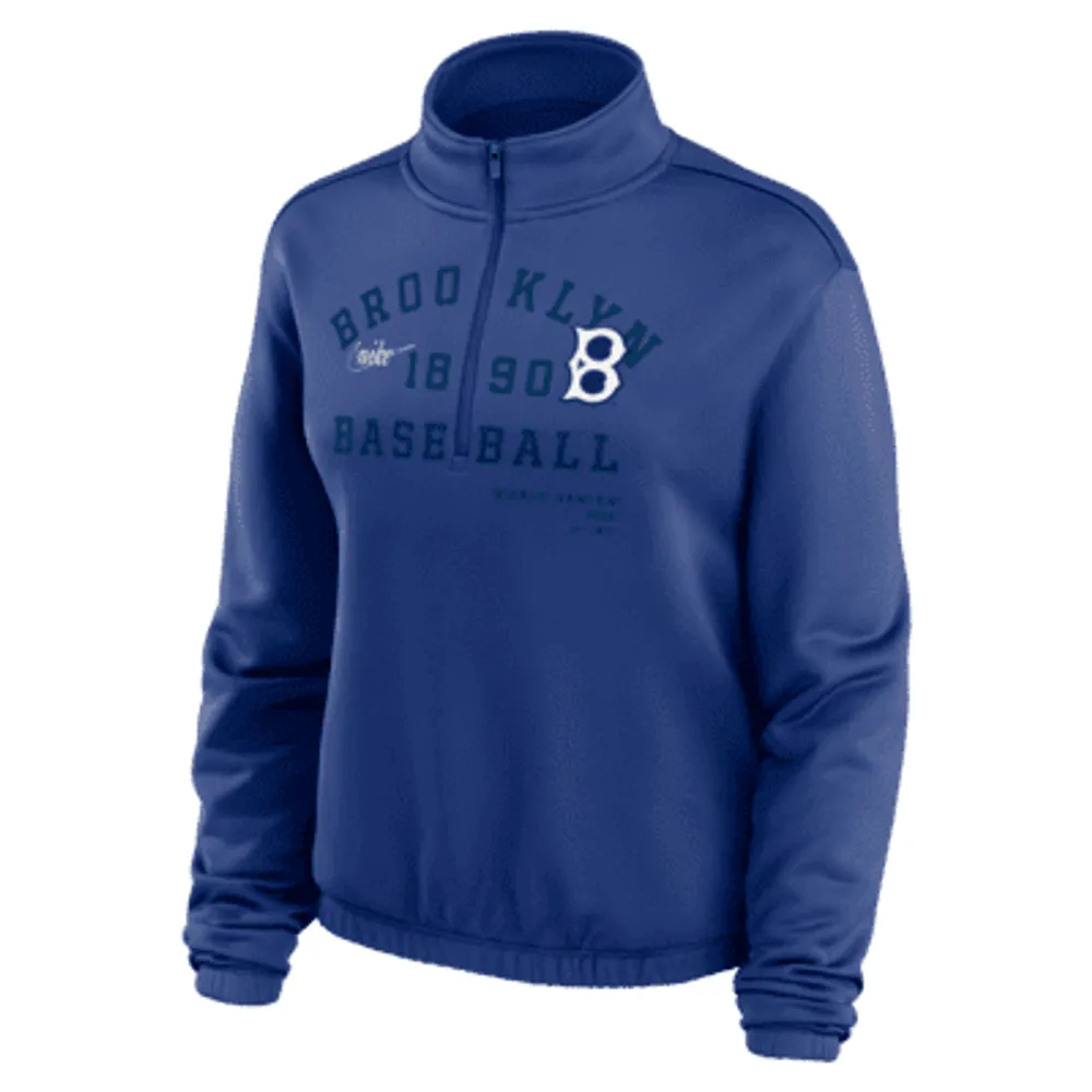 Nike Rewind Splice (MLB Brooklyn Dodgers) Women's 1/2-Zip Pullover. Nike.com