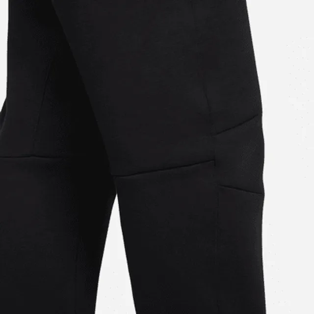 Nike Tech Fleece Reimagined Loose Fit Open Hem Sweatpants Black -  black/black