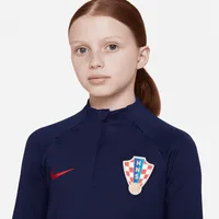 Croatia Strike Big Kids' Nike Dri-FIT Knit Soccer Drill Top. Nike.com