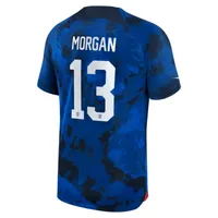 USWNT 2022/23 Stadium Away (Alex Morgan) Big Kids' Nike Dri-FIT Soccer Jersey. Nike.com