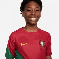 Portugal 2022/23 Stadium Home Big Kids' Nike Dri-FIT Soccer Jersey. Nike.com