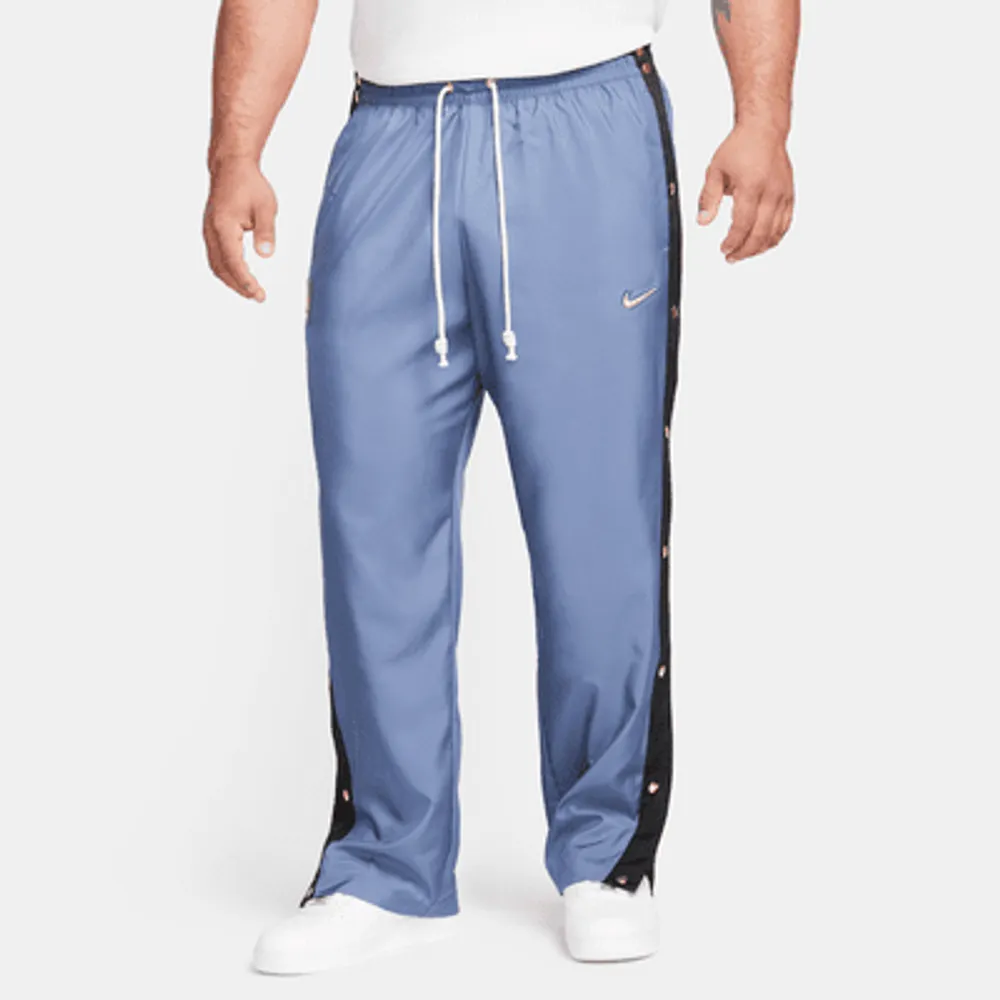 Nike NBA Philadelphia 76ers Snap Warm Up Pants - White - Mens XL - Vintage
