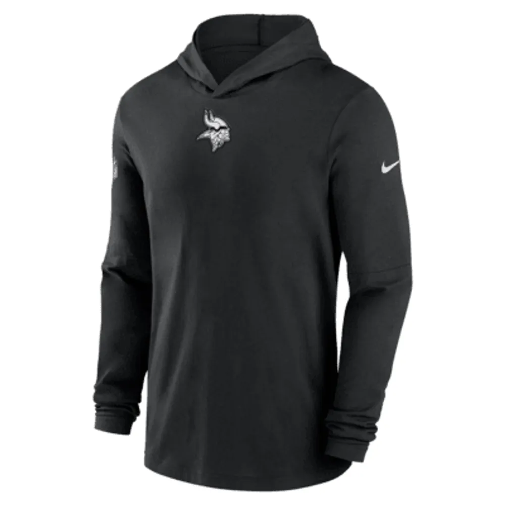 Minnesota Vikings Sideline Club Men's Nike NFL Pullover Hoodie.