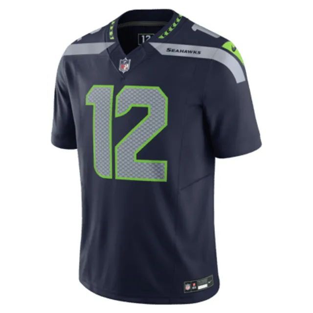 Nike Seahawks 80 Steve Largent Gray Women Vapor Untouchable Limited Jersey