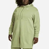 Nike Sportswear Phoenix Fleece Women's Oversized Long Full-Zip Hoodie (Plus Size). Nike.com