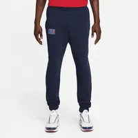 FC Barcelona Men's French Terry Soccer Pants. Nike.com