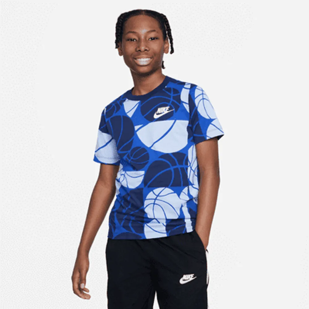 Nike Sportswear Culture of Basketball Big Kids' (Boys') T-Shirt. Nike.com