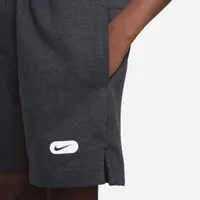 Nike Dri-FIT Athletics Big Kids' (Boys') Fleece Training Shorts. Nike.com