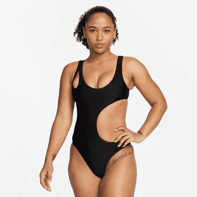 Nike Fusion Women's Swim Legsuit. Nike.com