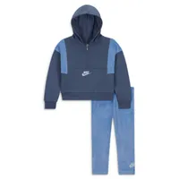 Nike "Home Swoosh Home" Leggings Set Little Kids 2-Piece Hoodie Set. Nike.com