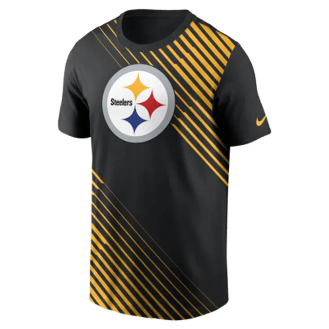 Pittsburgh Steelers Men's Nike Short Sleeve Dri-FIT Cotton Football All  Gold T-Shirt