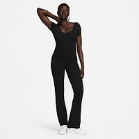 Nike Sportswear Chill Knit Women's Tight Sweater Short-Sleeve Bodysuit. Nike.com