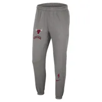 Chicago Bulls Courtside City Edition Men's Nike NBA Fleece Pants. Nike.com