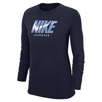 Nike Women's Lacrosse Long-Sleeve T-Shirt. Nike.com