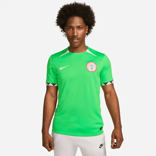 Nike Nigeria 2023 Stadium Home Men's Nike Dri-FIT Football Shirt. UK