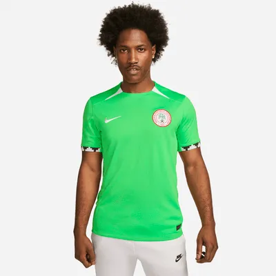 Nigeria 2023 Stadium Home Men's Nike Dri-FIT Soccer Jersey. Nike.com
