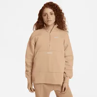 Nike Sportswear Swoosh Women's Fleece 1/4-Zip Top. Nike.com