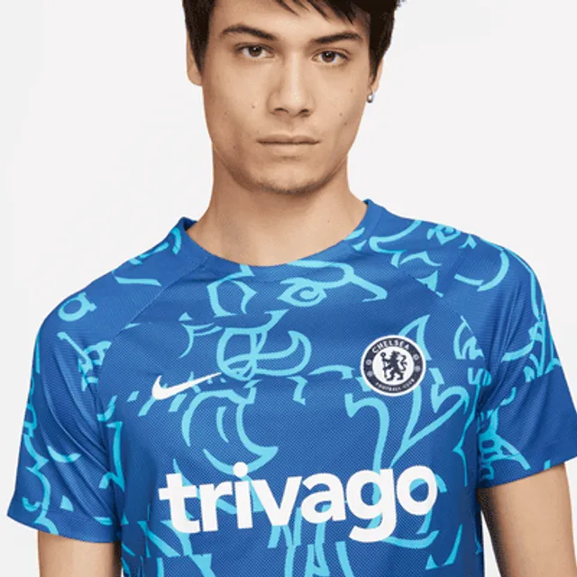 Chelsea FC Academy Pro Third Men's Nike Dri-FIT Soccer Pre-Match  Short-Sleeve Top.