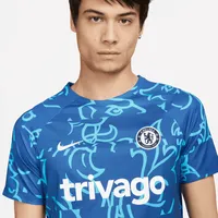 Chelsea FC Men's Nike Dri-FIT Pre-Match Soccer Top. Nike.com