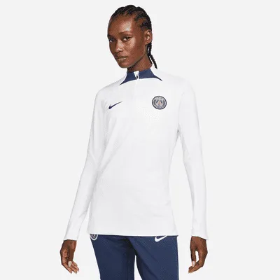 Paris Saint-Germain Strike Women's Nike Dri-FIT Soccer Drill Top. Nike.com