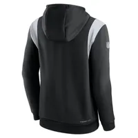 Nike Therma Athletic Stack (NFL Las Vegas Raiders) Men's Pullover Hoodie. Nike.com