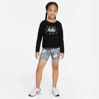 Nike Toddler Long Sleeve Cropped Leopard Top. Nike.com