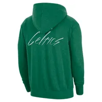 Boston Celtics Courtside Men's Nike NBA Pullover Fleece Hoodie. Nike.com