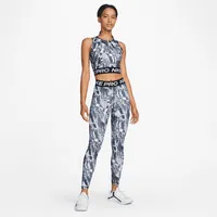 Nike Pro Women's Mid-Rise Allover Print Training Leggings. Nike.com