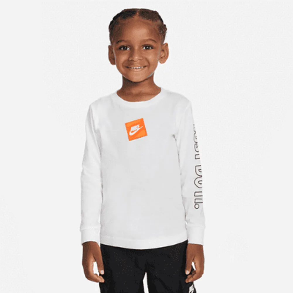 Nike Little Kids' Long-Sleeve T-Shirt. Nike.com