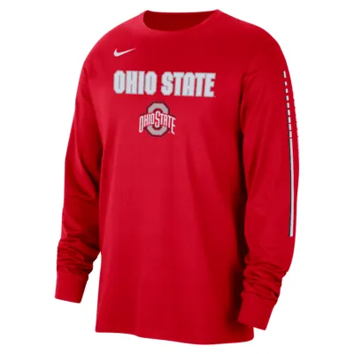 Ohio State Men's Nike College Long-Sleeve T-Shirt. Nike.com
