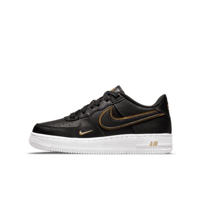 NIKE AIR FORCE 1 LOW BLANC/VERT - SNEAKERS ENFANT