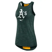 Nike Dri-FIT Right Mix (MLB Oakland Athletics) Women's High-Neck Tank Top. Nike.com