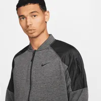 Nike Therma-FIT Men's Training Full-Zip Bomber Jacket. Nike.com