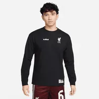 LeBron x Liverpool FC Men's Nike Long-Sleeve Max90 T-Shirt. Nike.com