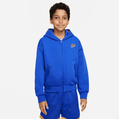 Nike Culture of Basketball Big Kids' (Boys') Full-Zip Hoodie. Nike.com