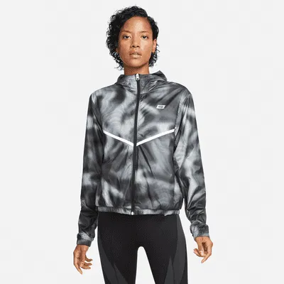 Nike Repel Icon Clash Women's Woven Printed Running Jacket. Nike.com