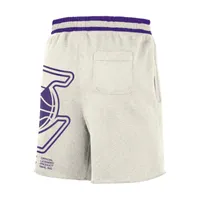 Los Angeles Lakers Courtside Men's Nike NBA Fleece Shorts. Nike.com