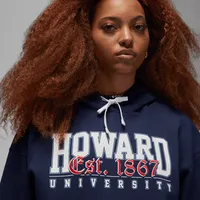 Jordan x Howard University Women's Fleece Pullover Hoodie. Nike.com