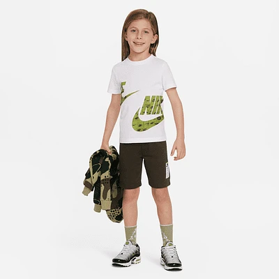 Nike Sportswear Club Little Kids' French Terry Shorts Set. Nike.com