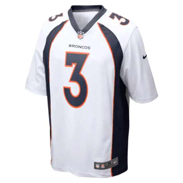 Russell Wilson Jersey Denver Broncos Orange Stripe Vapor Black Red Limited  Jersey