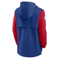 Nike Player Logo (NFL New York Giants) Men's 1/2-Zip Hoodie. Nike.com