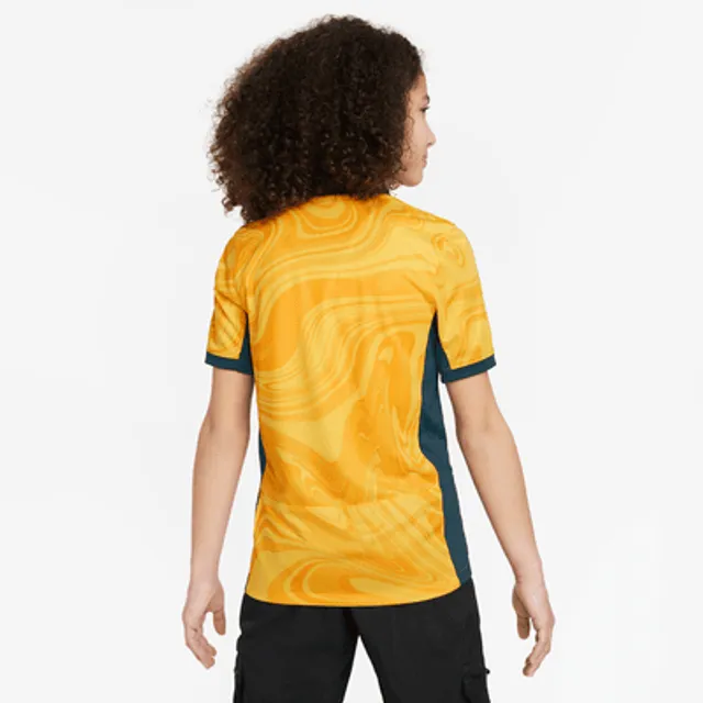 Australia 2023 Stadium Home Men's Nike Dri-FIT Soccer Jersey