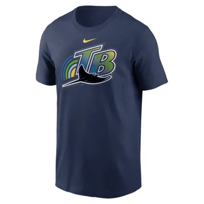 Nike Tampa Bay Rays Camo Logo Men's Nike MLB T-Shirt. Nike.com