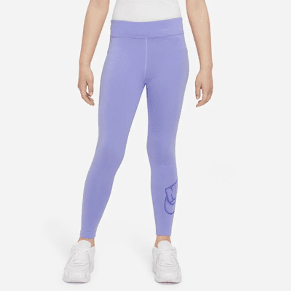 Nike Sportswear Essential Big Kids' (Girls') Mid-Rise Leggings. Nike.com