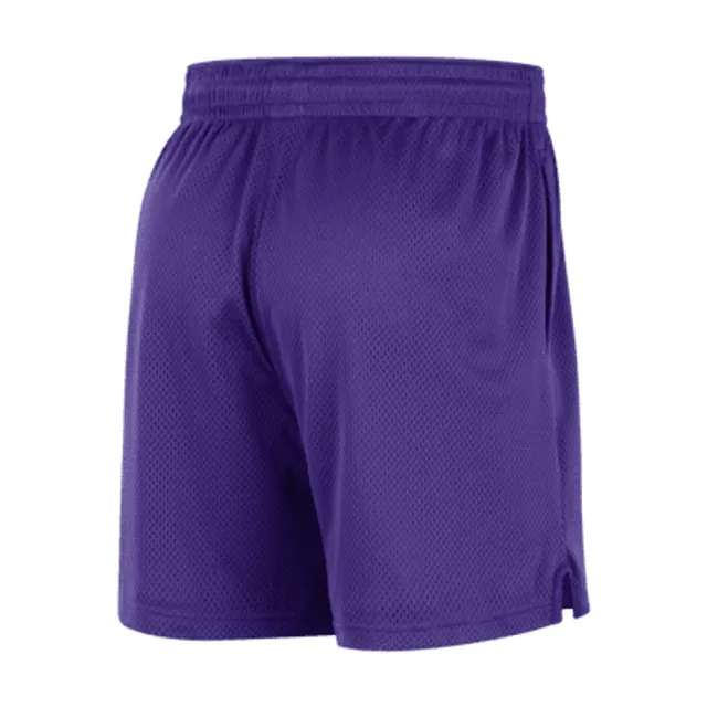 Nike, Shorts, Los Angeles Lakers Shorts Nba Nike Connect 44 Large Fit  Purple Gold Basketball
