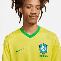 Brazil 2023 Stadium Home Men's Nike Dri-FIT Soccer Jersey. Nike.com